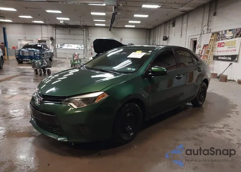 2016 Toyota Corolla Le Eco z USA, uszkodzony, nr VIN 2T1BPRHE8GC686099